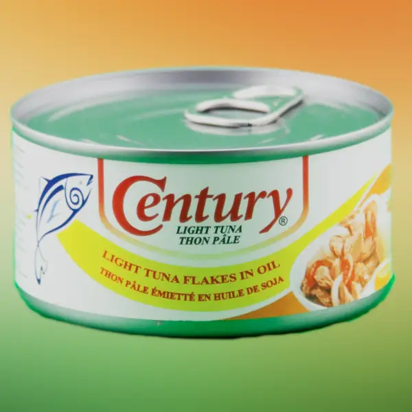 century tuna light tuna flakes in oil 24